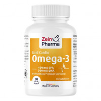 Рыбий жир для сердца OMEGA-3 GOLD Herz DHA 300mg/EPA 400mg Softgel-Kap. 30 шт Zein Pharma
